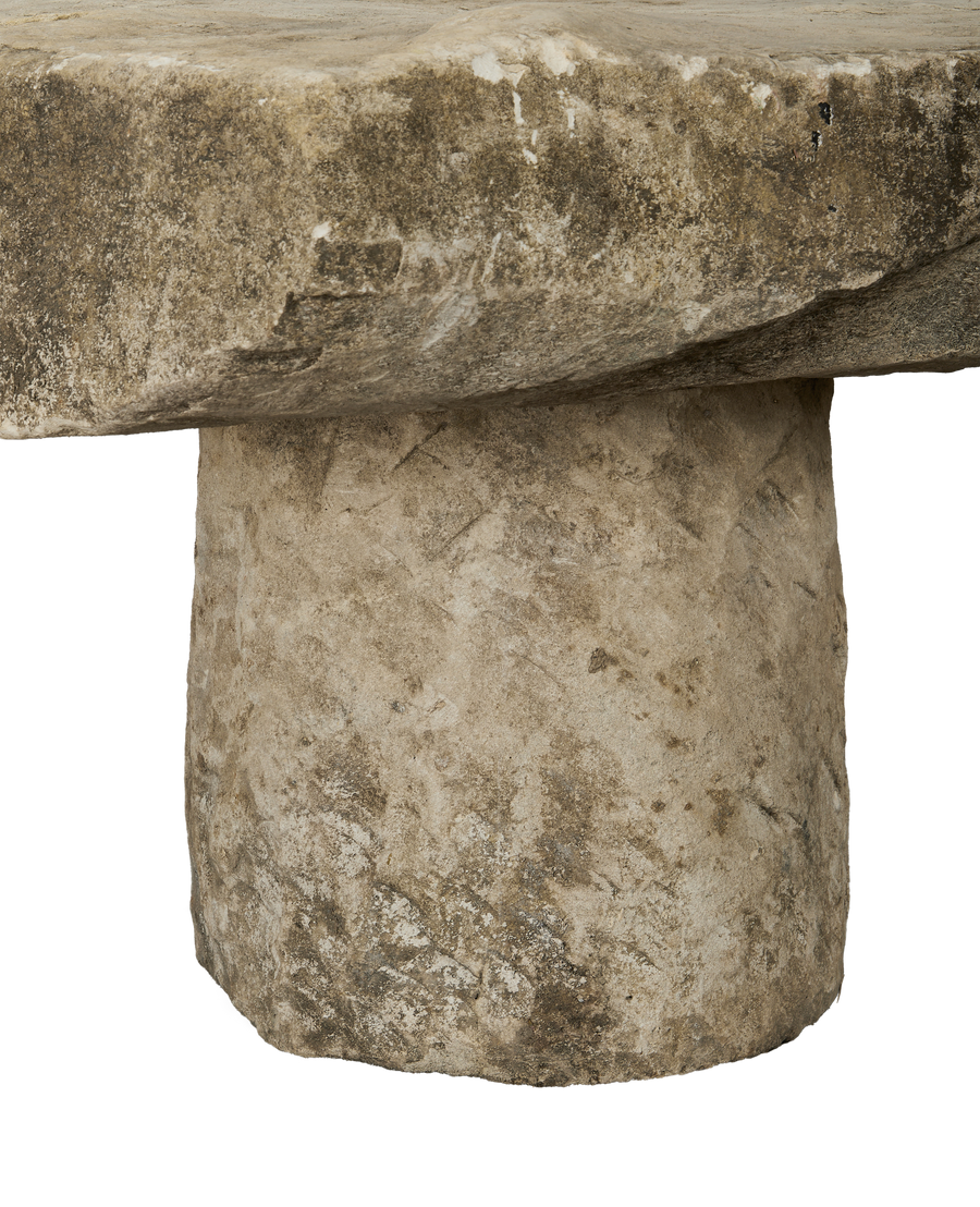 Limestone Table - 3 Piece