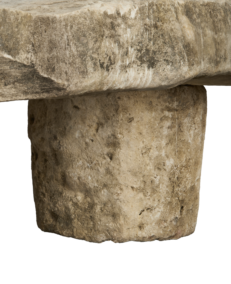 Limestone Table - 3 Piece