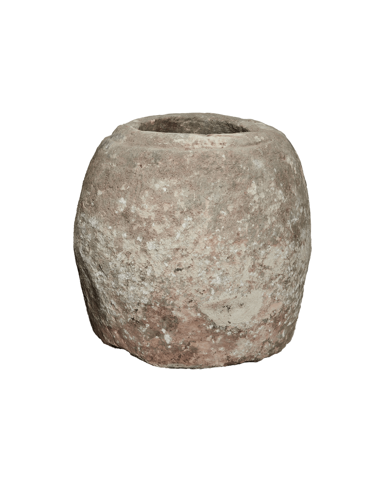 Vintage Limestone Trough - Pot from Indonesia - Planters, Fountains, & Water Features