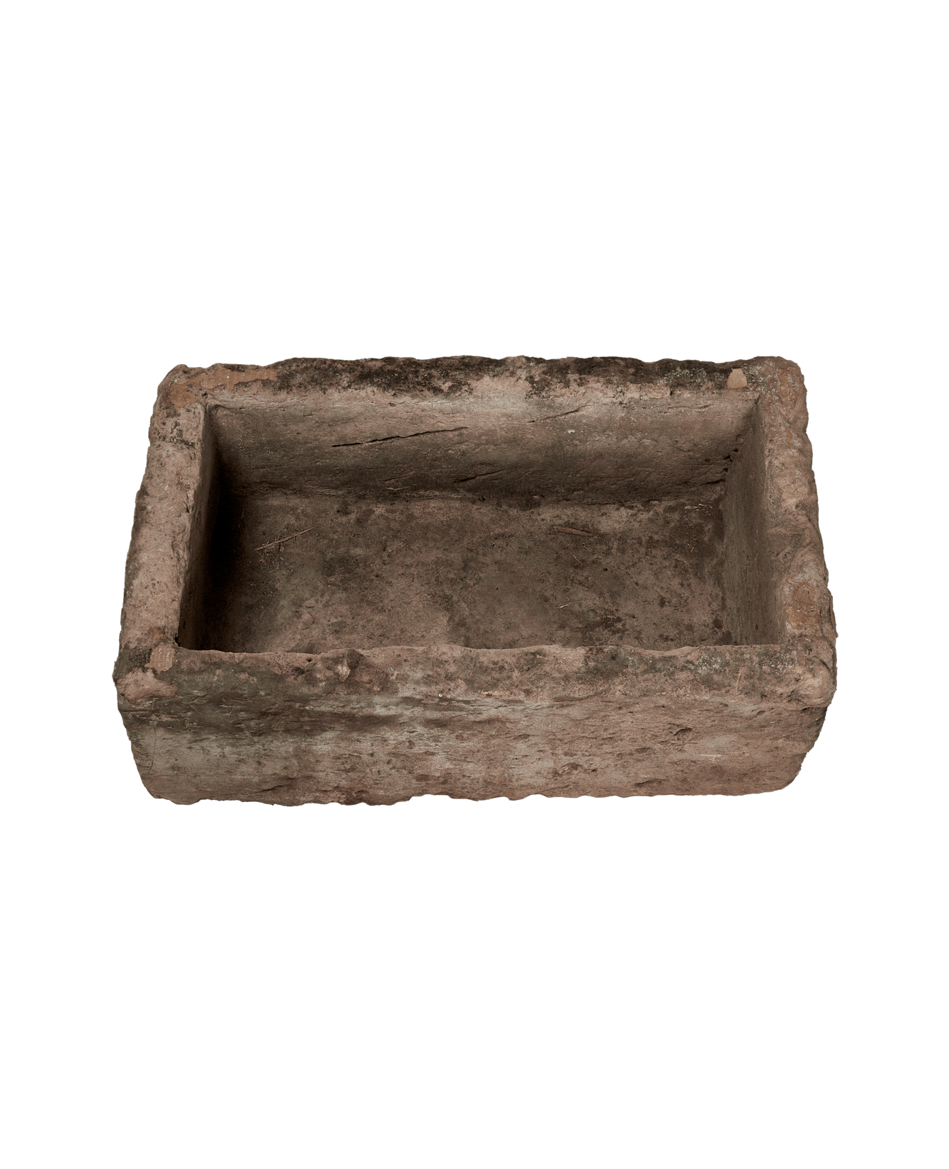 Vintage Limestone Trough - Rectangle from Indonesia - Planters, Fountains, & Water Features
