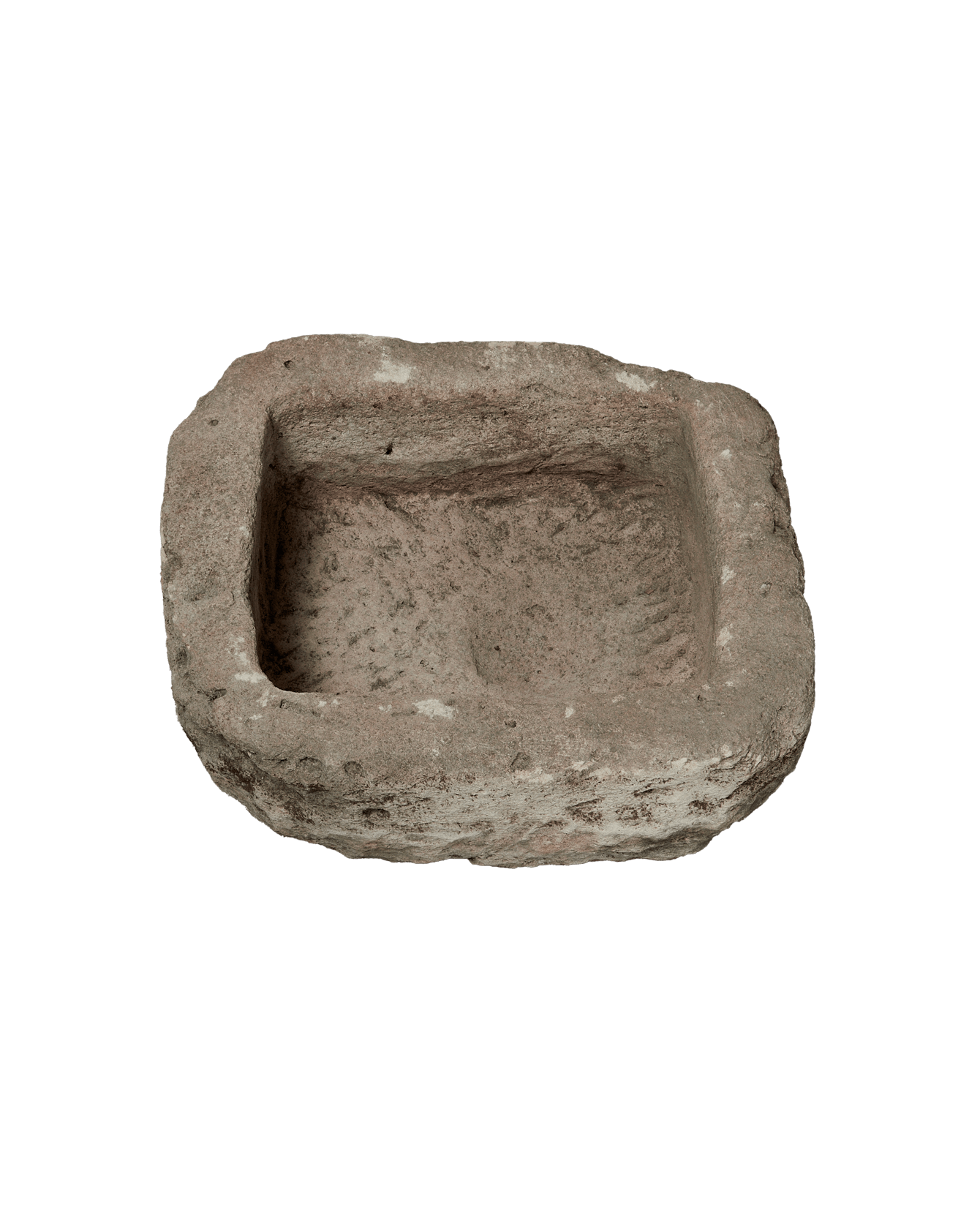 Vintage Limestone Trough - Oblong from Indonesia - Planters, Fountains, & Water Features