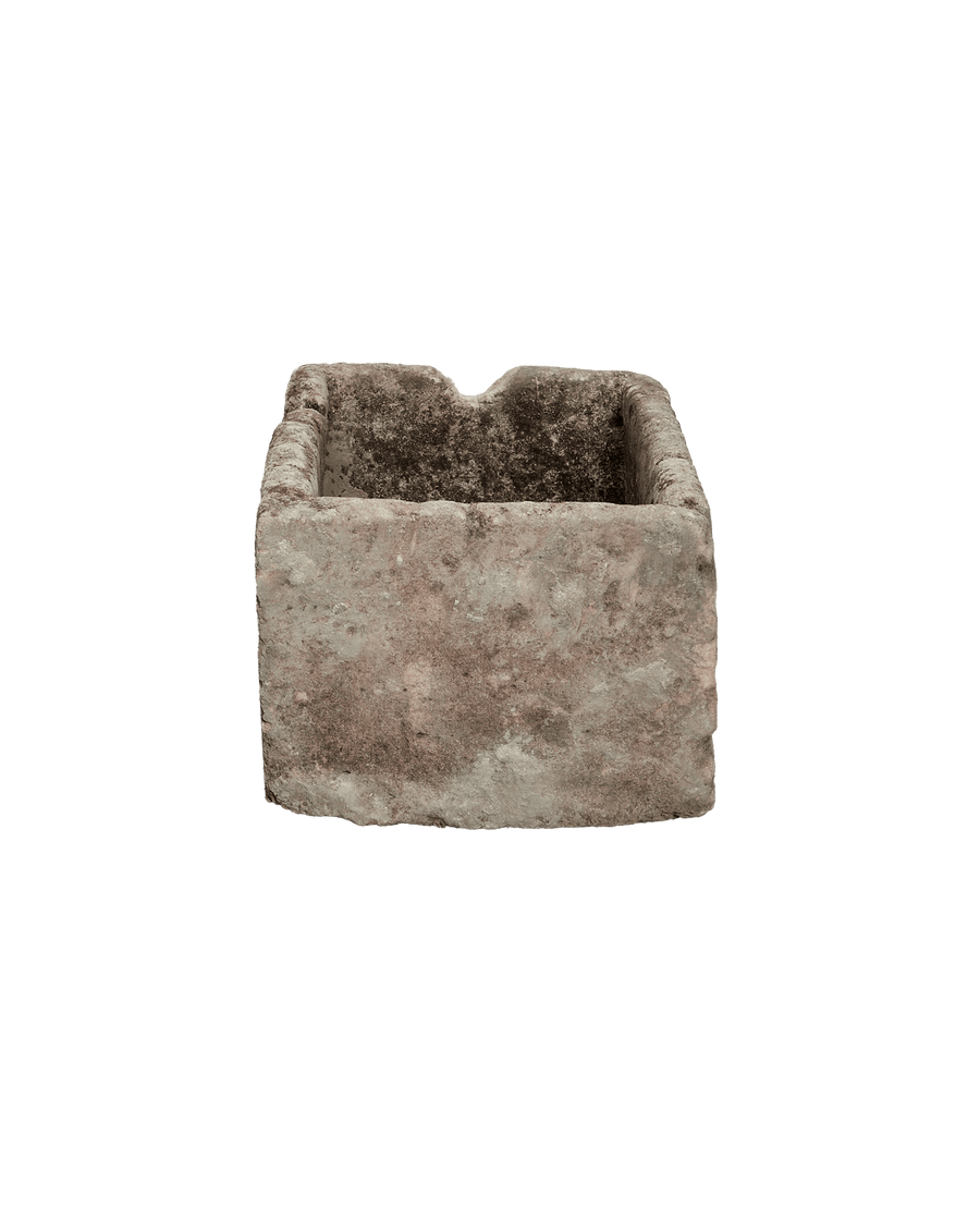 Vintage Limestone Trough - Rectangle from Indonesia - Planters, Fountains, & Water Features