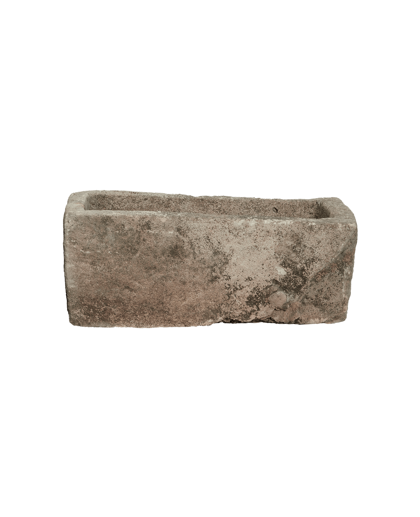 Vintage Limestone Trough - Rectangle from Indonesia - Planters, Fountains, & Water Features