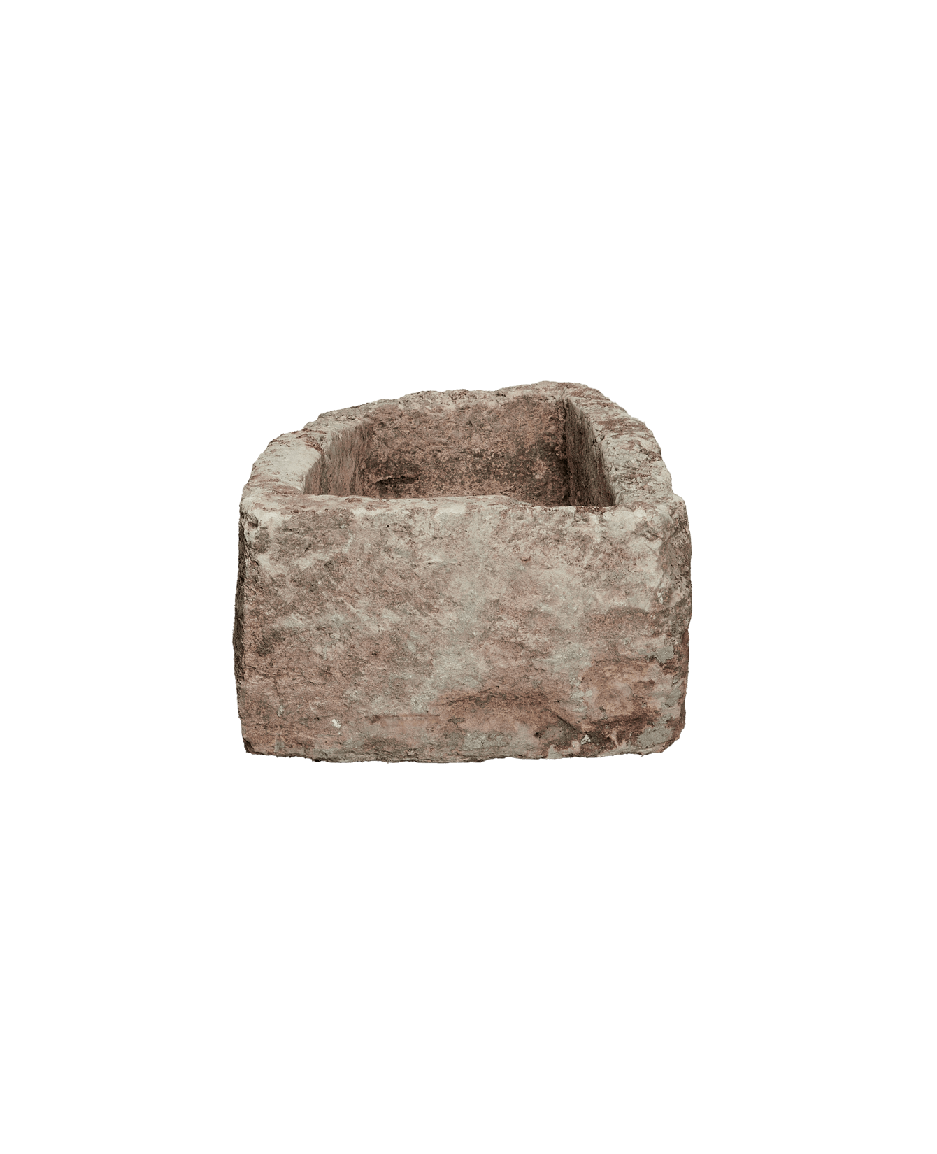 Vintage Limestone Trough - Rectangle from Indonesia - Planters, Fountains, & Water Features