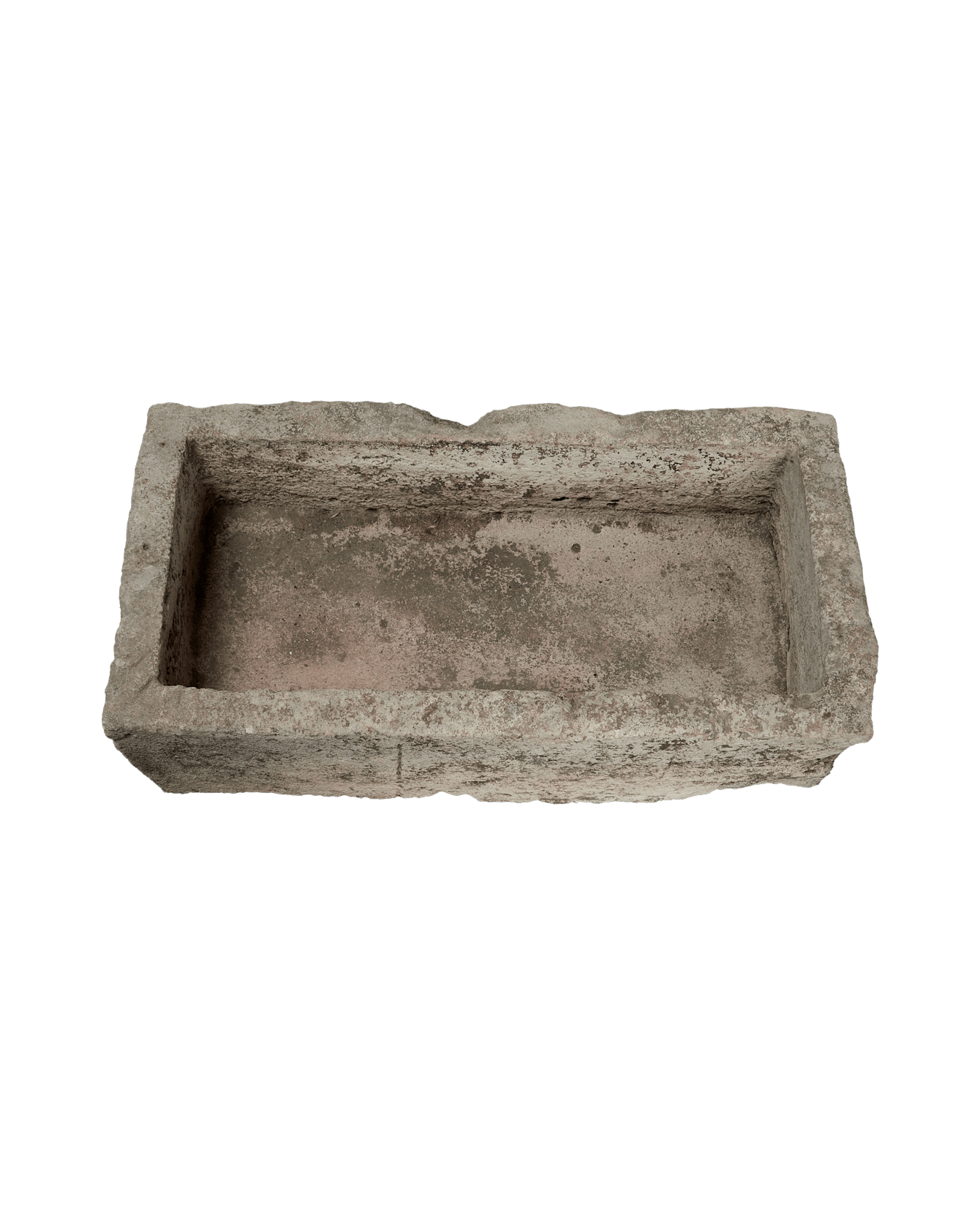 Vintage Limestone Trough - Rectangle from Indonesia - Planters, Fountains, & Water Features