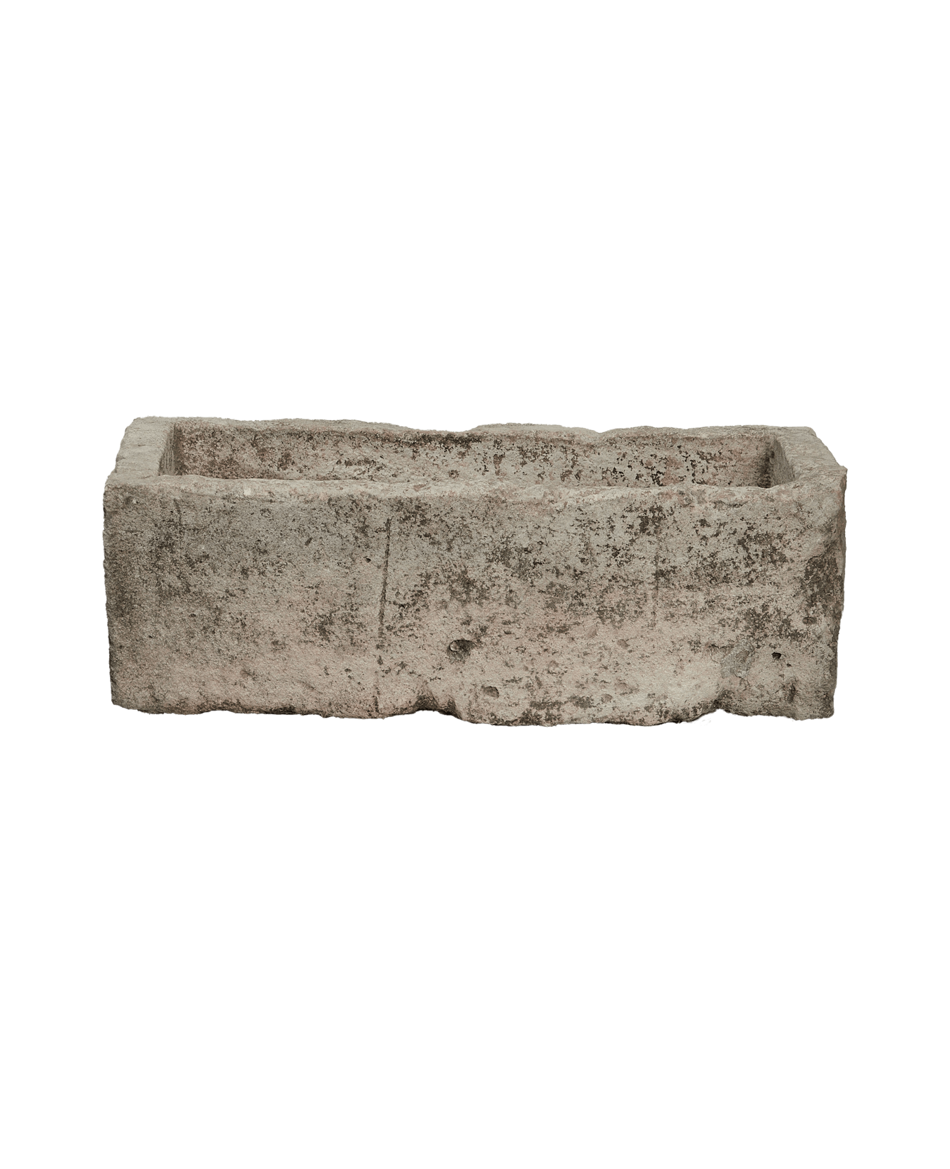 Vintage Limestone Trough - Rectangle from Indonesia - Planters, Fountains, & Water Features