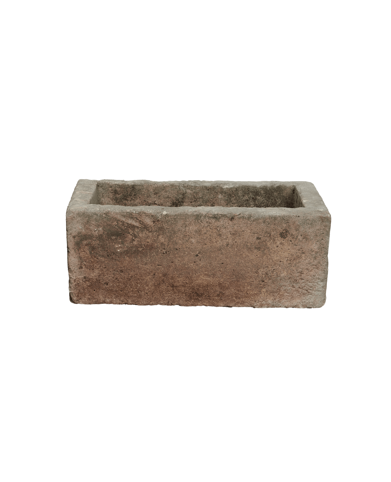 Vintage Limestone Trough - Rectangle from Indonesia - Planters, Fountains, & Water Features