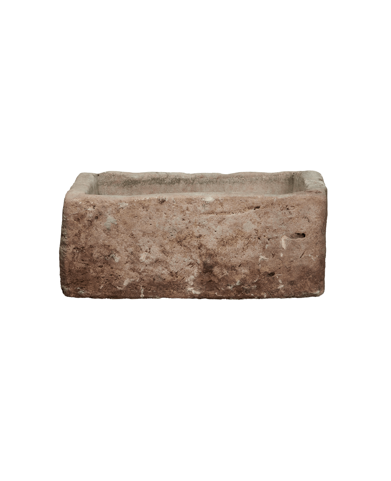 Vintage Limestone Trough - Rectangle from Indonesia - Planters, Fountains, & Water Features