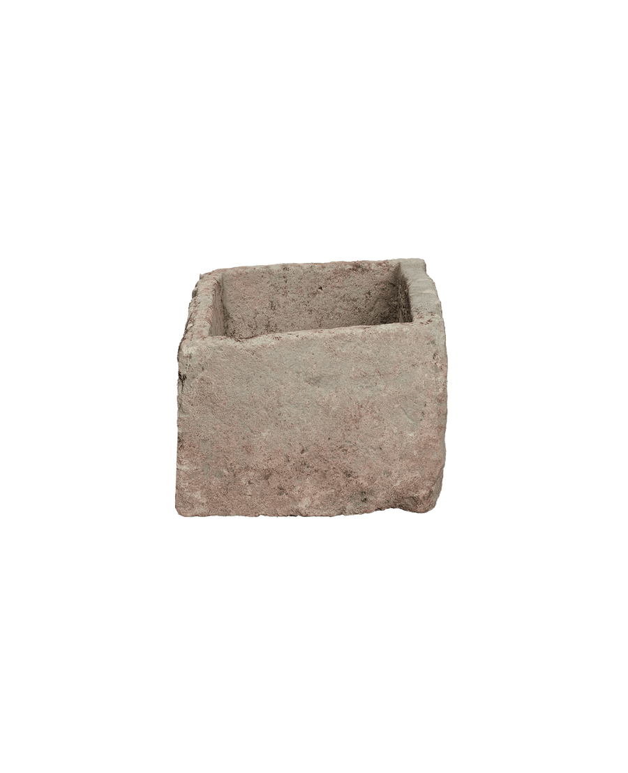 Vintage Limestone Trough - Rectangle from Indonesia - Planters, Fountains, & Water Features