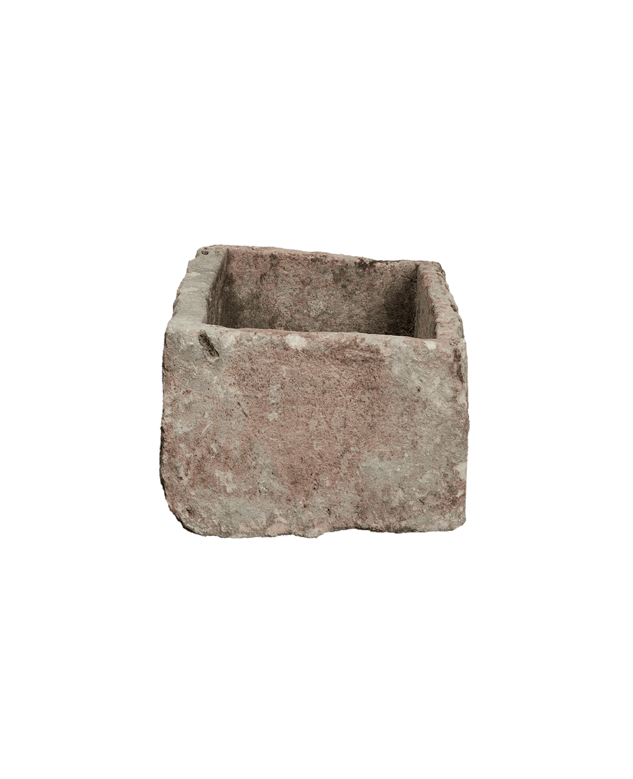 Vintage Limestone Trough - Rectangle from Indonesia - Planters, Fountains, & Water Features