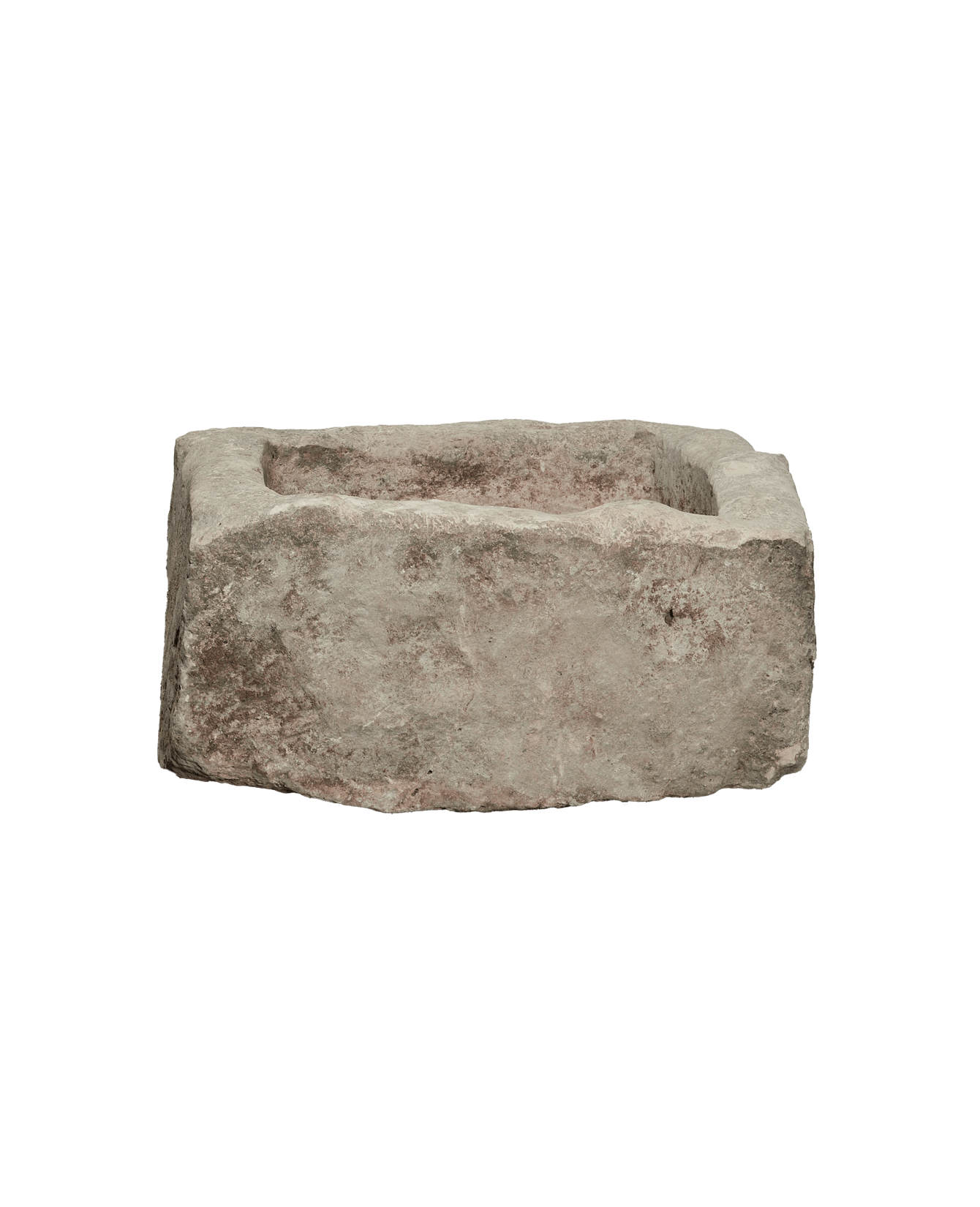 Vintage Limestone Trough - Rectangle from Indonesia - Planters, Fountains, & Water Features