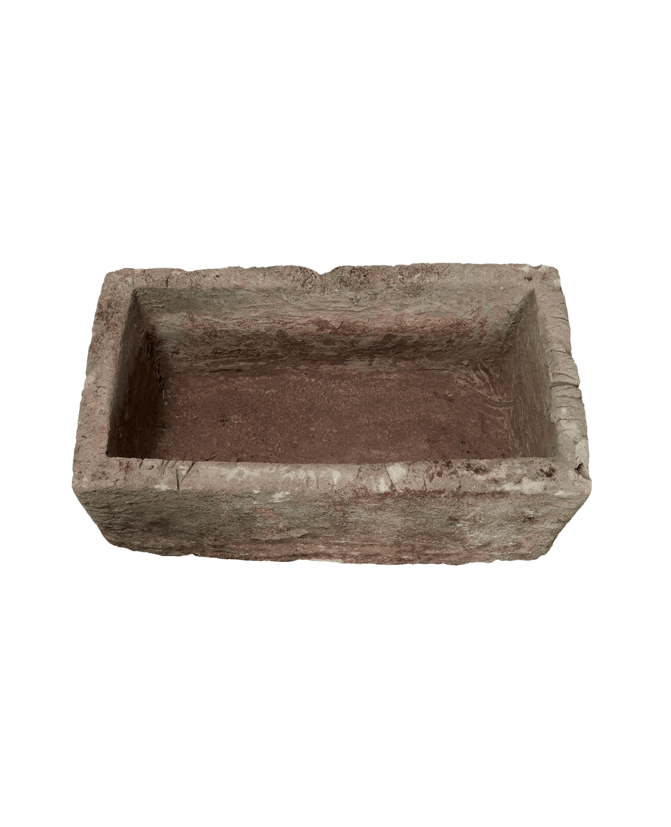 Vintage Limestone Trough - Rectangle from Indonesia - Planters, Fountains, & Water Features