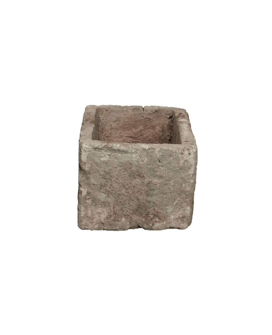 Vintage Limestone Trough - Rectangle from Indonesia - Planters, Fountains, & Water Features