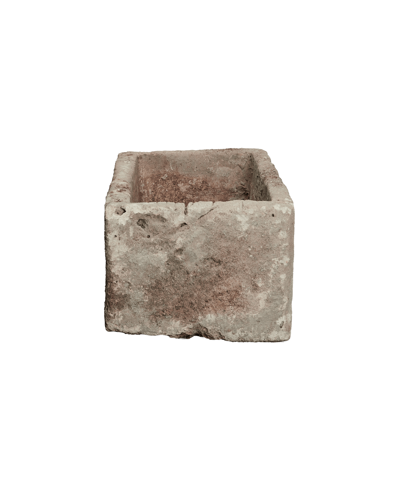 Vintage Limestone Trough - Rectangle from Indonesia - Planters, Fountains, & Water Features