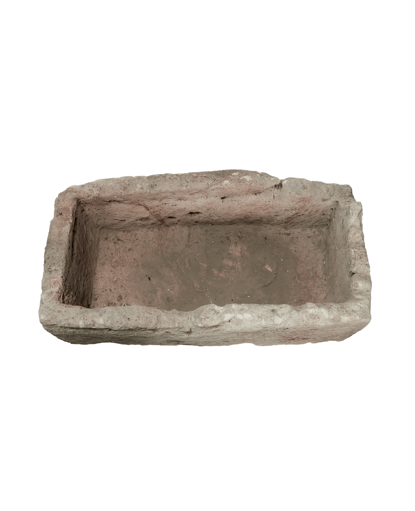 Vintage Limestone Trough - Rectangle from Indonesia - Planters, Fountains, & Water Features