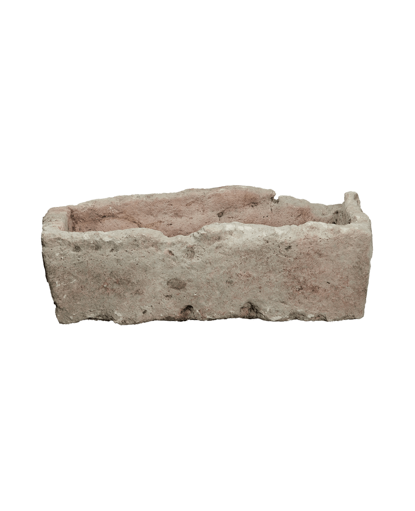 Vintage Limestone Trough - Rectangle from Indonesia - Planters, Fountains, & Water Features