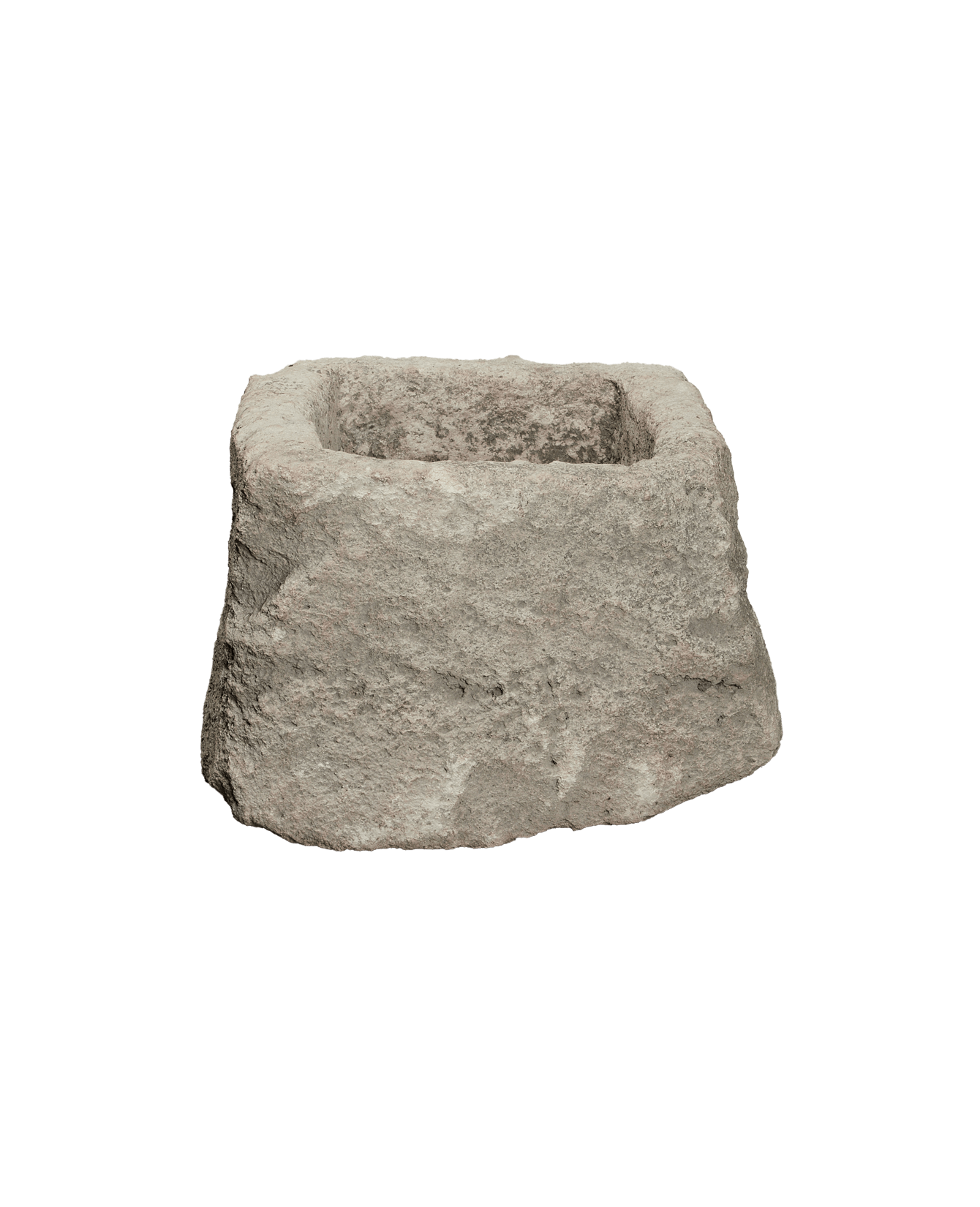 Vintage Limestone Trough - Rectangle from Indonesia - Planters, Fountains, & Water Features