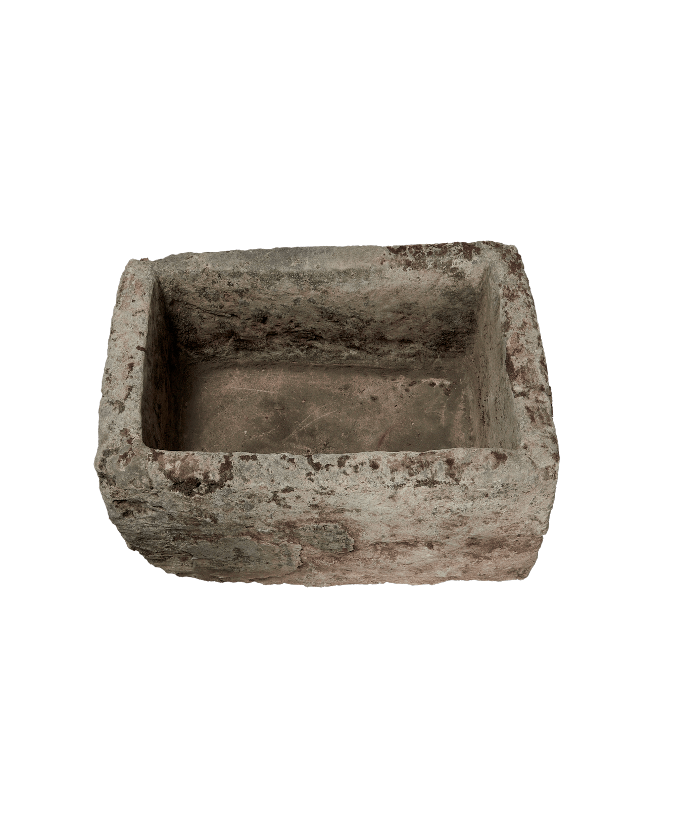 Vintage Limestone Trough - Rectangle from Indonesia - Planters, Fountains, & Water Features