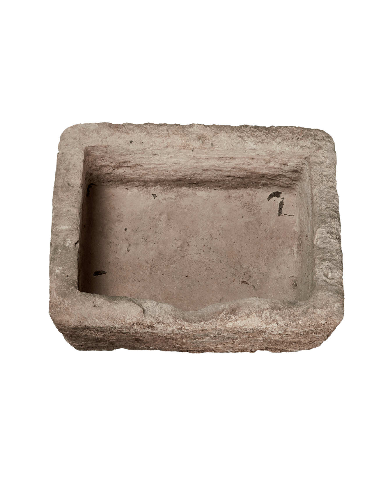 Vintage Limestone Trough - Rectangle from Indonesia - Planters, Fountains, & Water Features