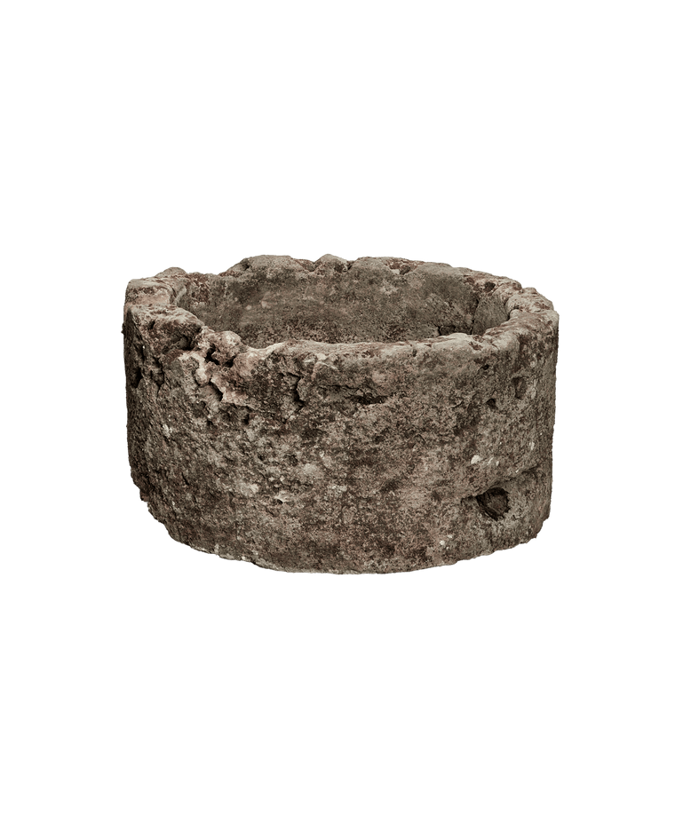 Limestone Trough - Round