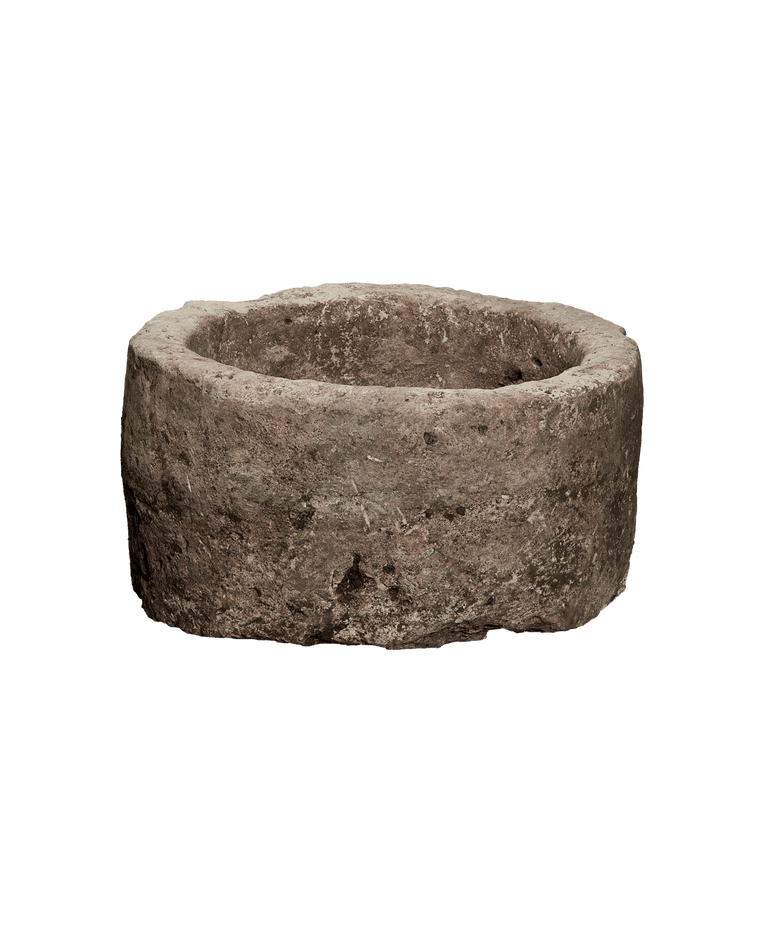 Limestone Trough - Round