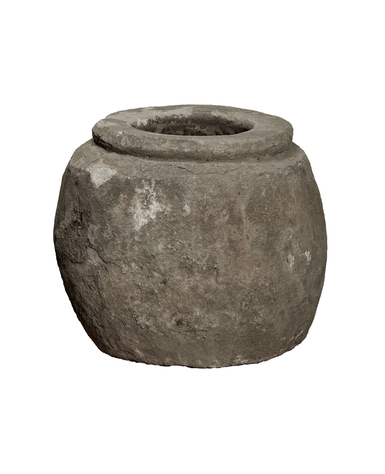 Vintage Limestone Trough - Pot from Indonesia - Planters, Fountains, & Water Features