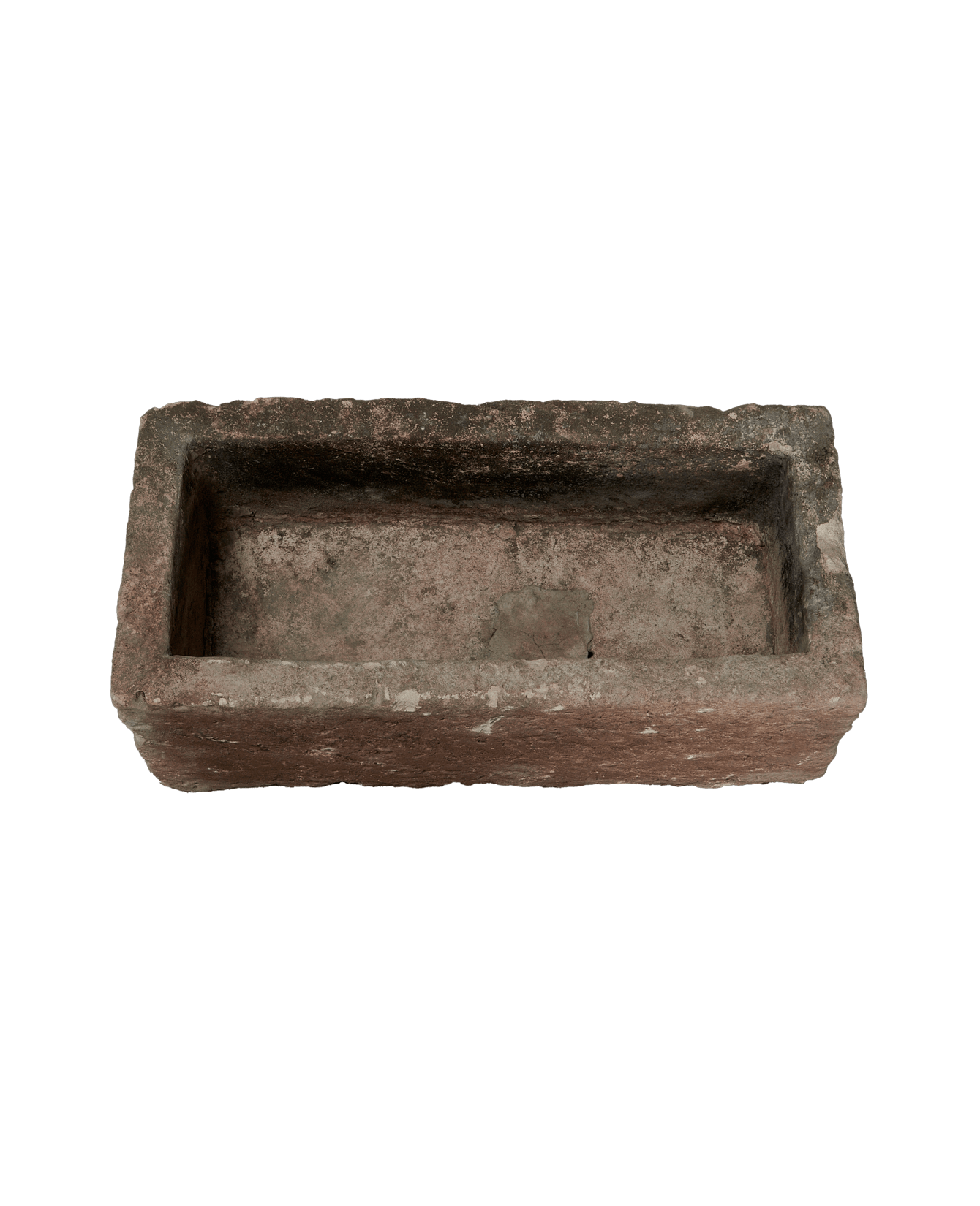 Vintage Limestone Trough - Rectangle from Indonesia - Planters, Fountains, & Water Features
