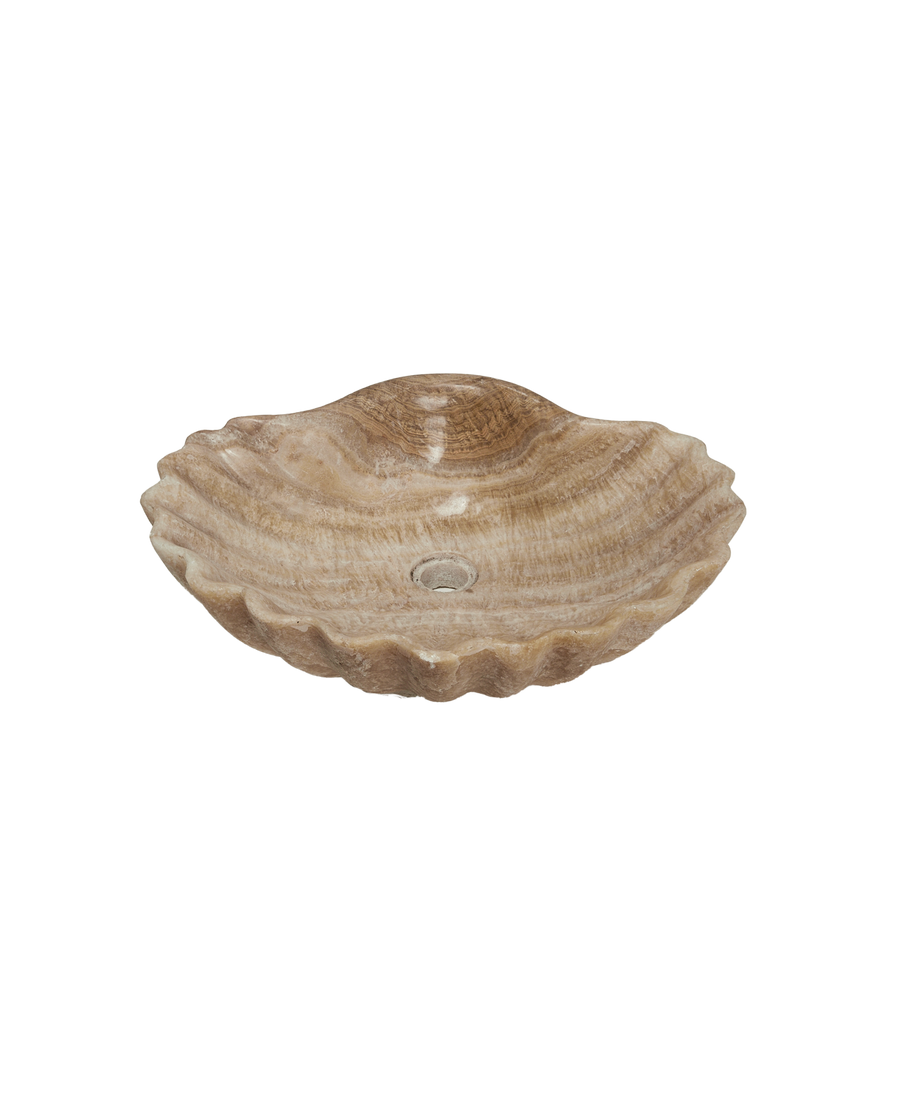 Reproduction Onyx Sink - Shell from Indonesia made of Onyx