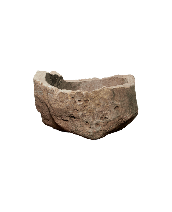 Limestone Trough - Round