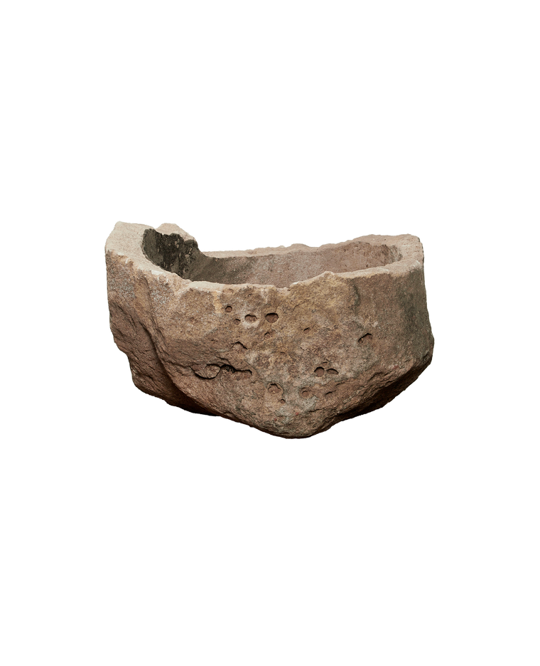 Limestone Trough - Round