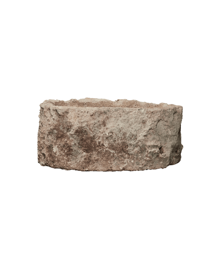 Vintage Limestone Trough - Oblong from Indonesia - Planters, Fountains, & Water Features