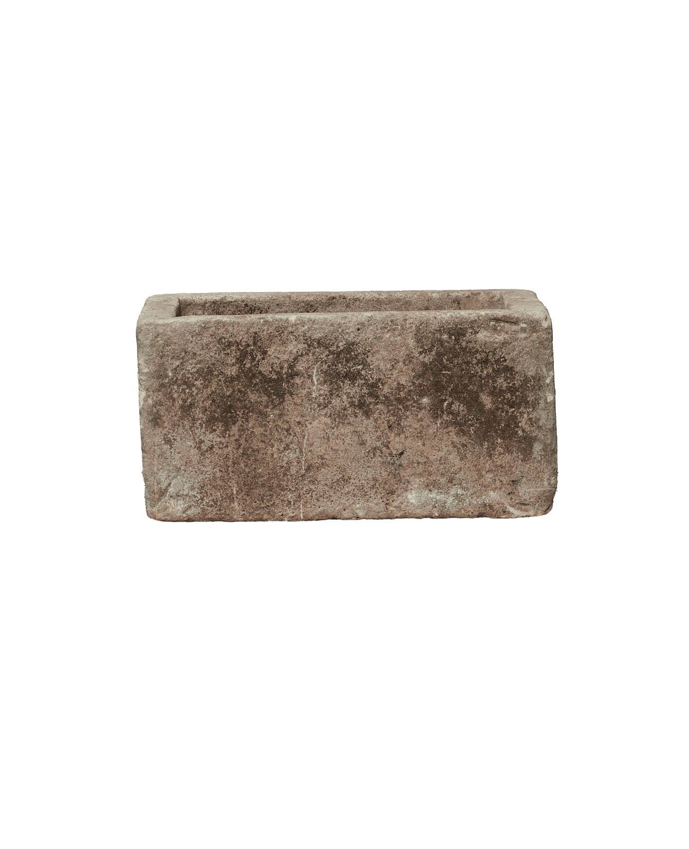 Vintage Limestone Trough - Rectangle from Indonesia - Planters, Fountains, & Water Features