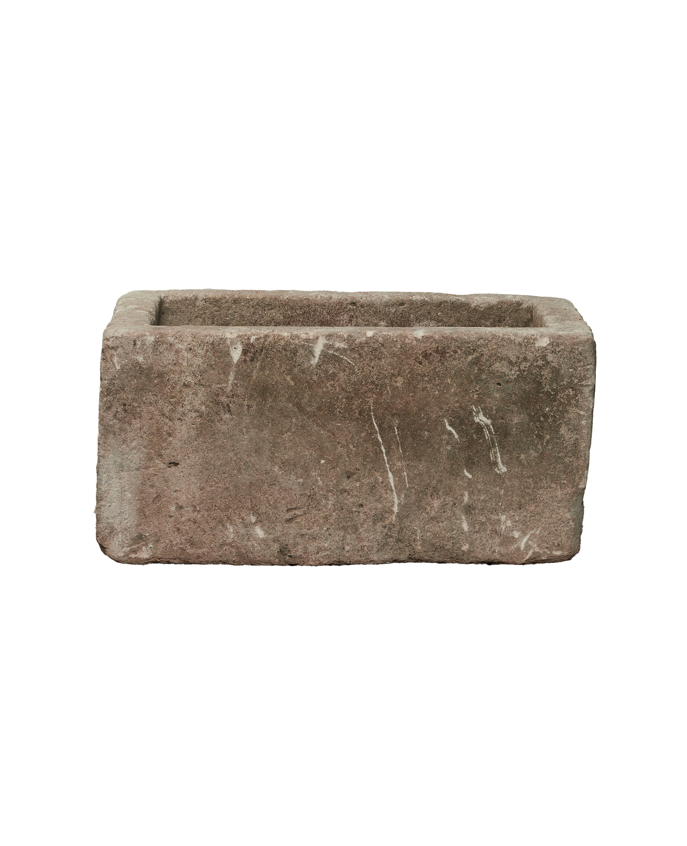 Vintage Limestone Trough - Rectangle from Indonesia - Planters, Fountains, & Water Features
