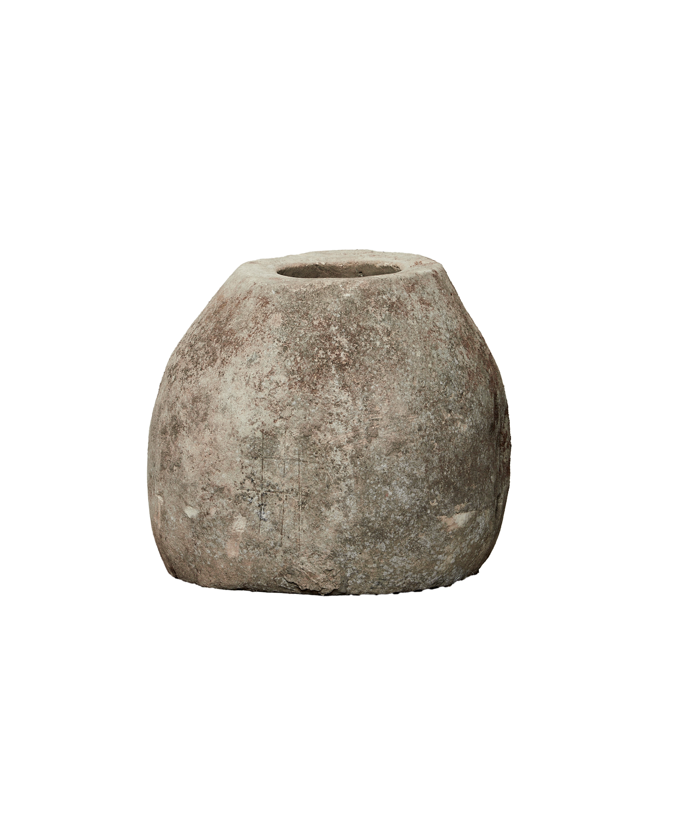 Vintage Limestone Trough - Pot from Indonesia - Planters, Fountains, & Water Features