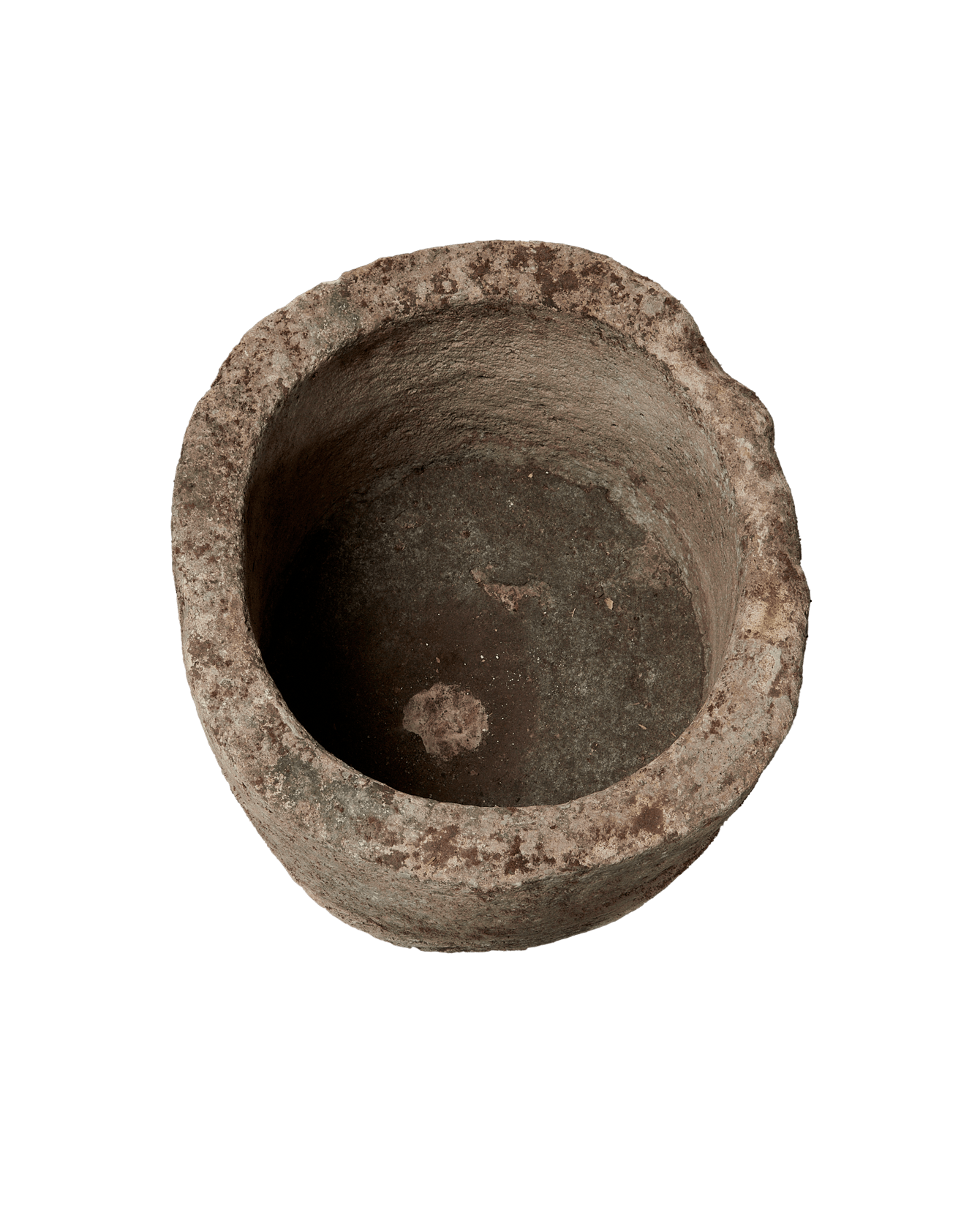Vintage Limestone Trough - Round from Indonesia - Planters, Fountains, & Water Features