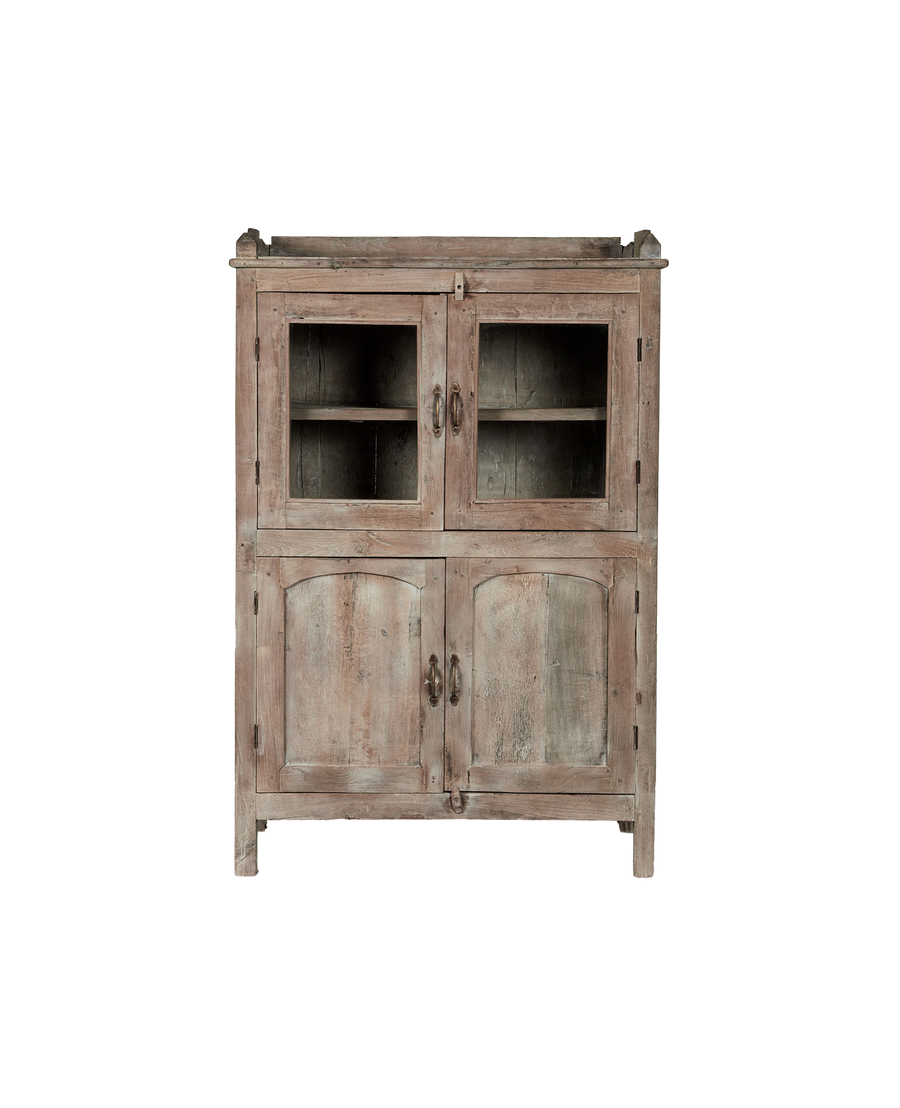 Vintage Wood Cabinet from India made of Wood