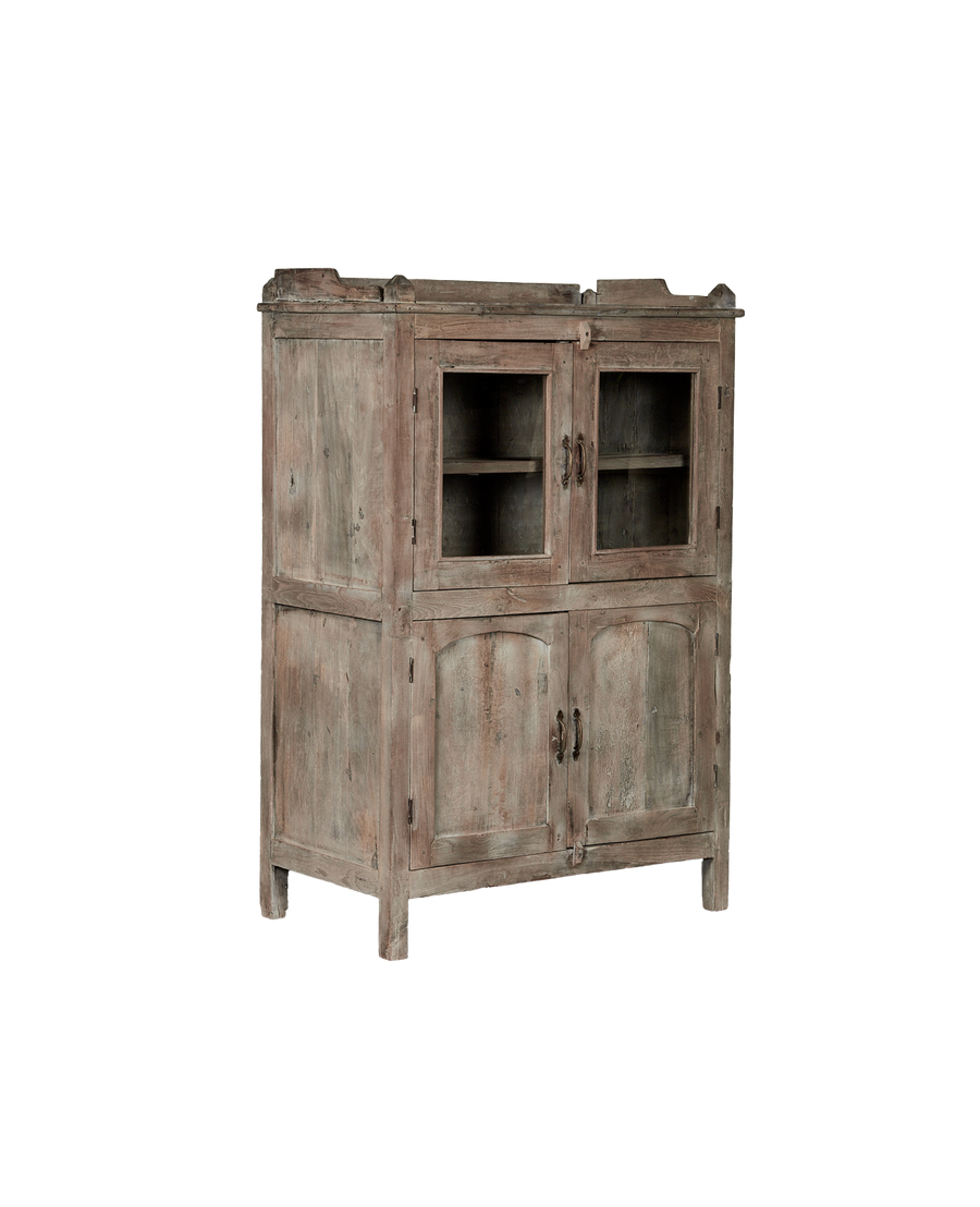 Vintage Wood Cabinet from India made of Wood