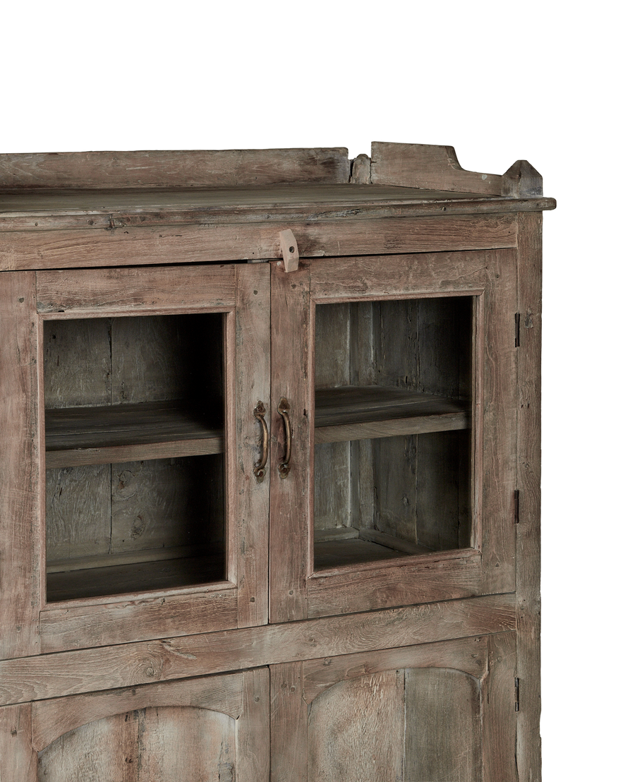 Vintage Wood Cabinet from India made of Wood