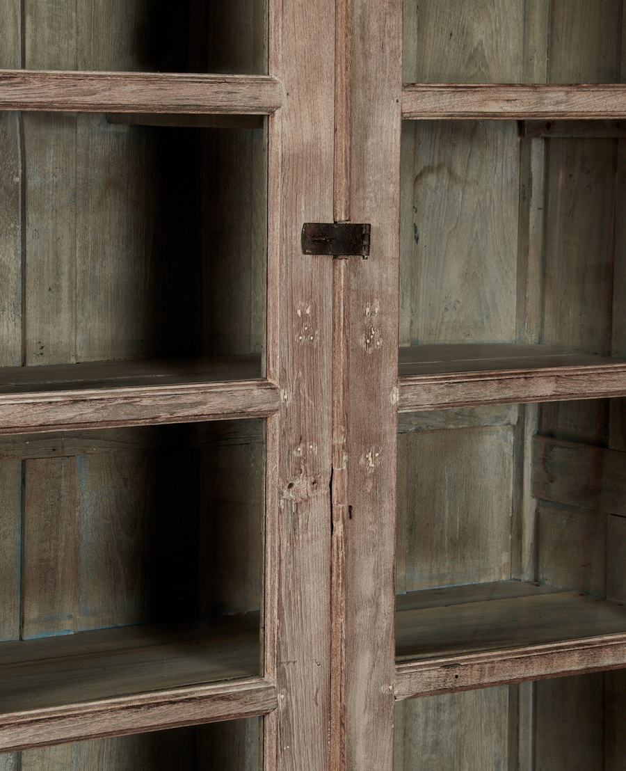 Vintage Wood Cabinet from India made of Wood