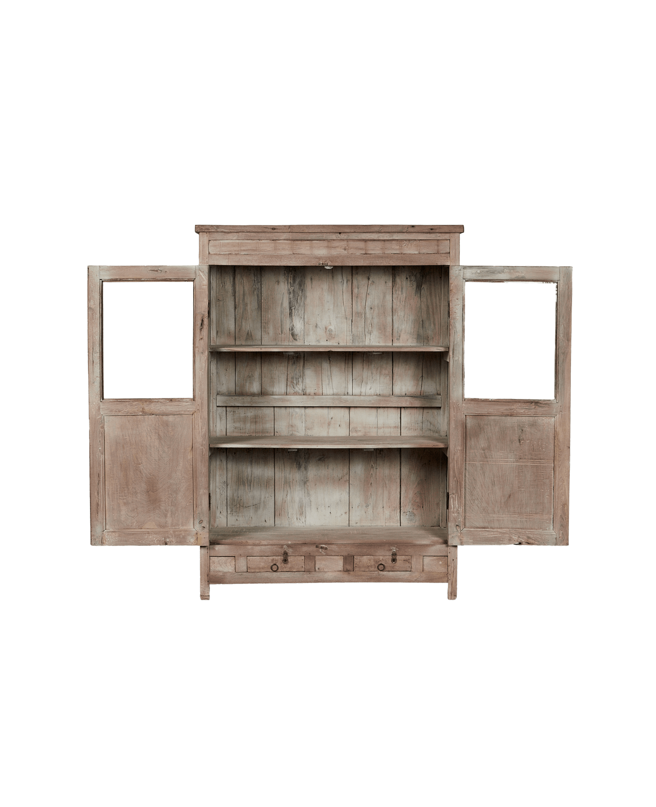 Vintage Wood Cabinet from India made of Wood