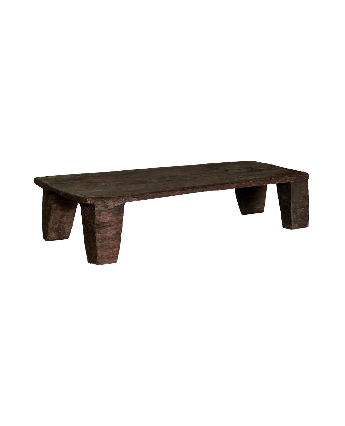Antique Nagaland Coffee Table from India made of Wood