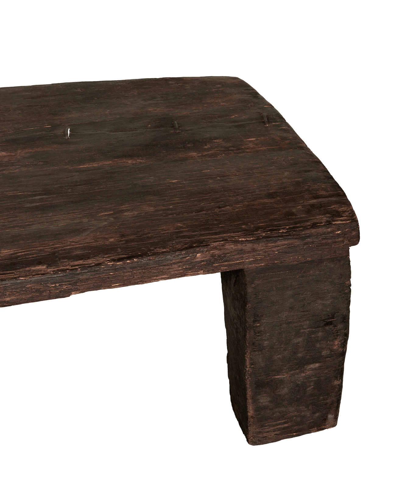 Antique Nagaland Coffee Table from India made of Wood