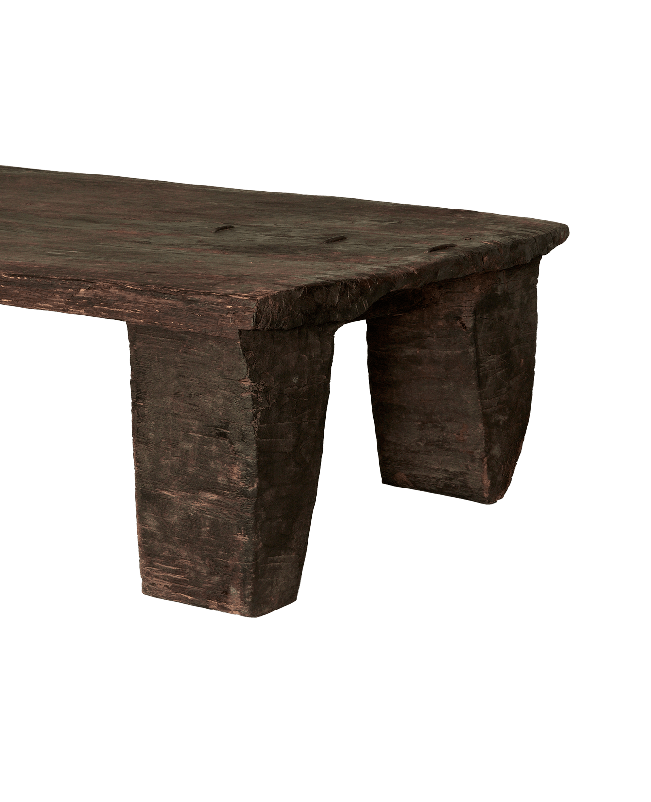 Antique Nagaland Coffee Table from India made of Wood