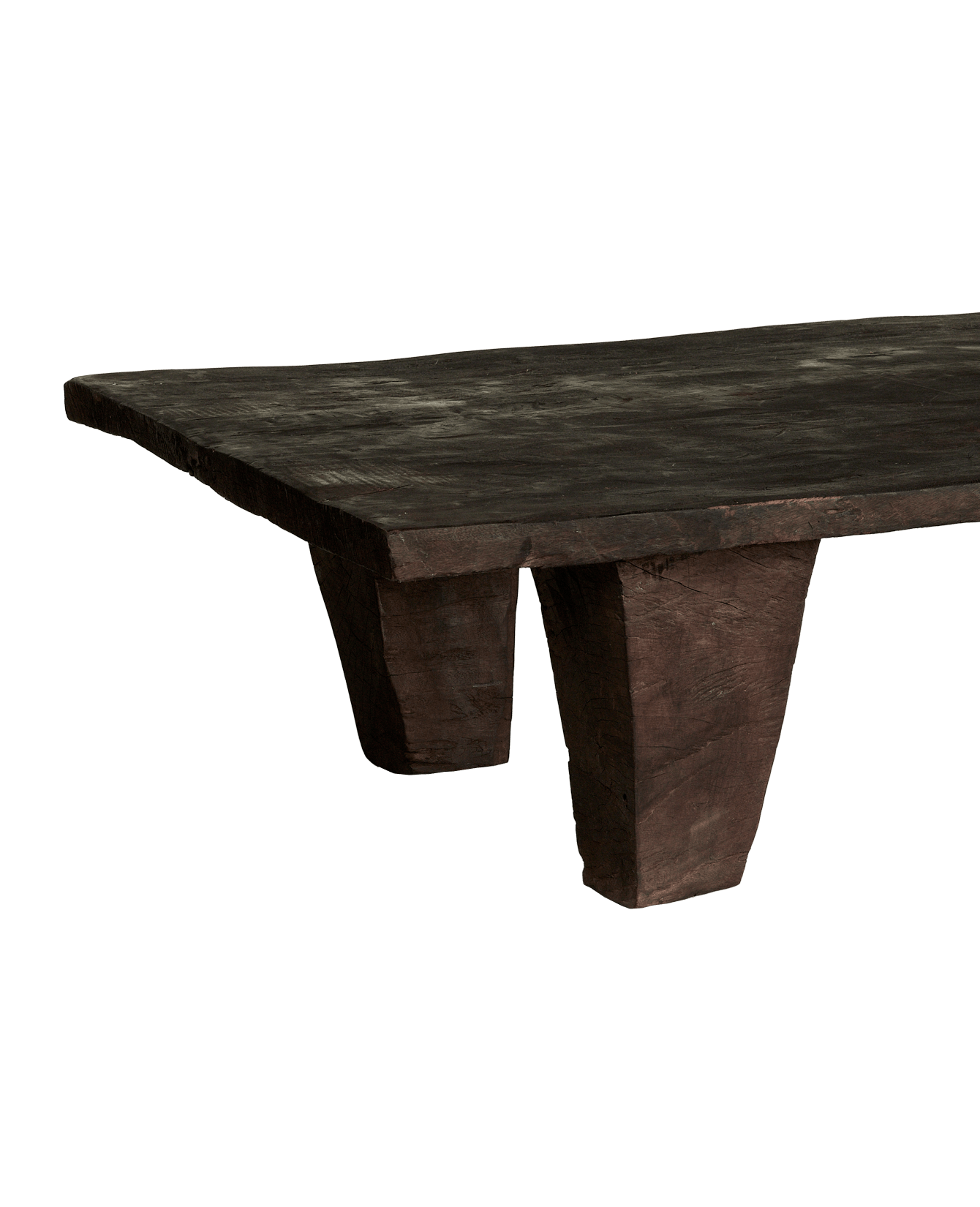 Antique Nagaland Coffee Table from India made of Wood