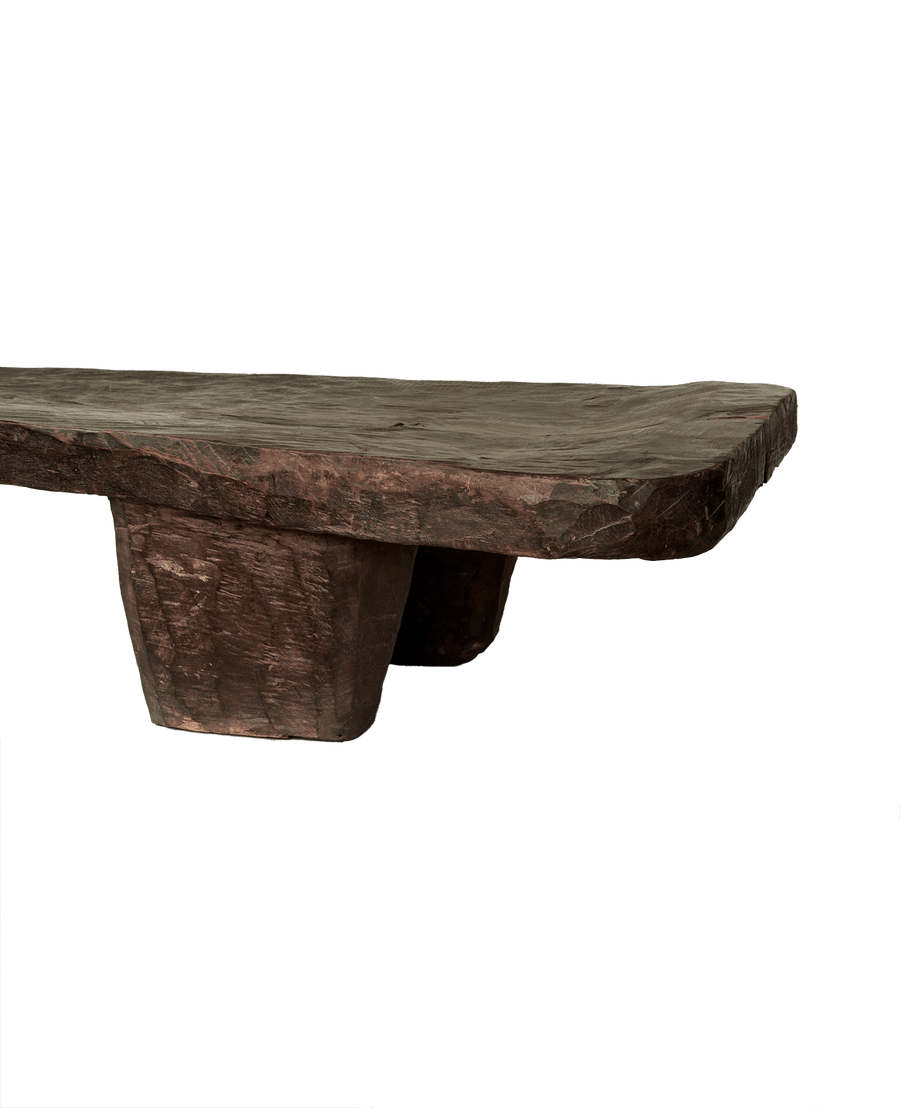 Antique Nagaland Coffee Table from India made of Wood