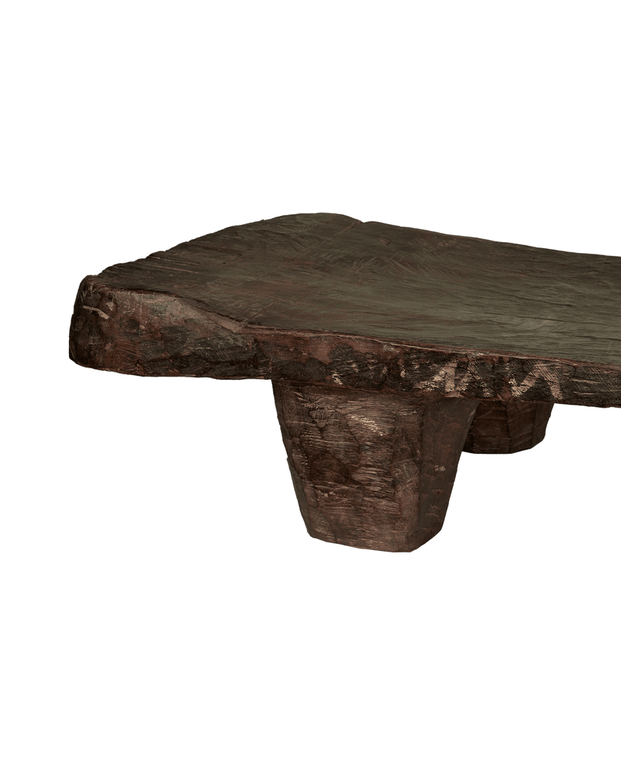 Antique Nagaland Coffee Table from India made of Wood