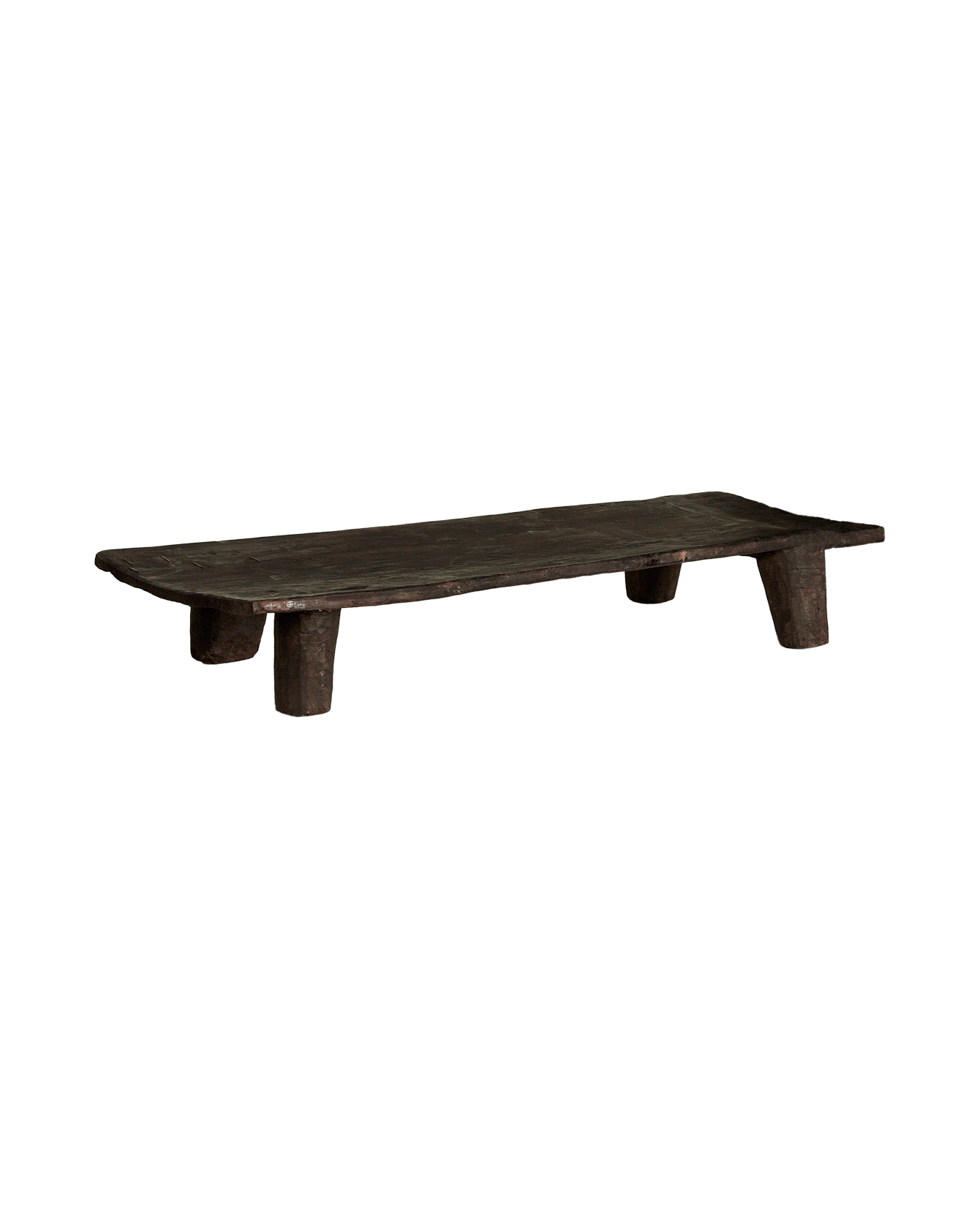Antique Nagaland Coffee Table from India made of Wood