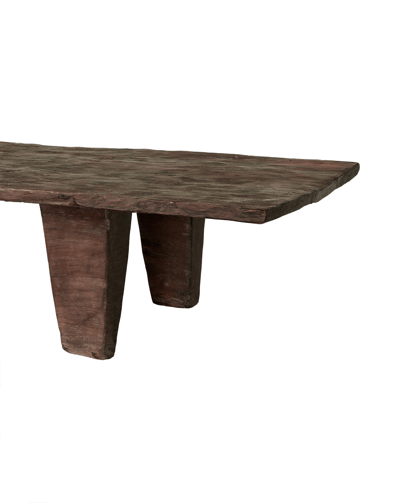 Antique Nagaland Coffee Table from India made of Wood