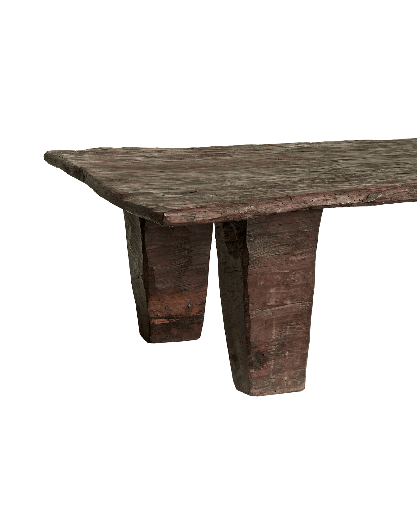 Antique Nagaland Coffee Table from India made of Wood