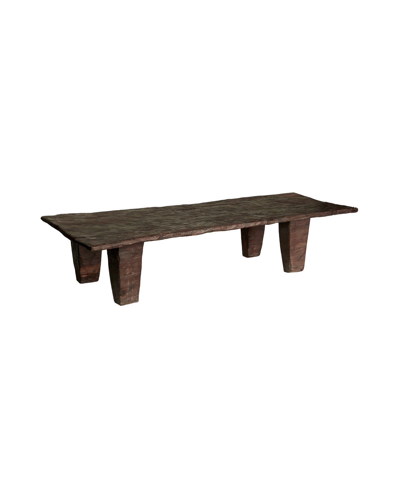 Antique Nagaland Coffee Table from India made of Wood